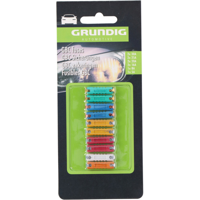 Grundig Auto drošinātāji 10 gab