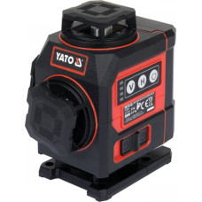 Yato 4D Mini Zaļais Lāzers ar Piederumiem, YATO, YT-30419, 30m darbības attālums, pašlīmeņošanās, IP54 aizsardzība