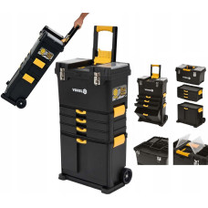 Vorel 3 segmentu instrumentu kaste ar riteņiem 3-IN-1 ; 78736 VOREL