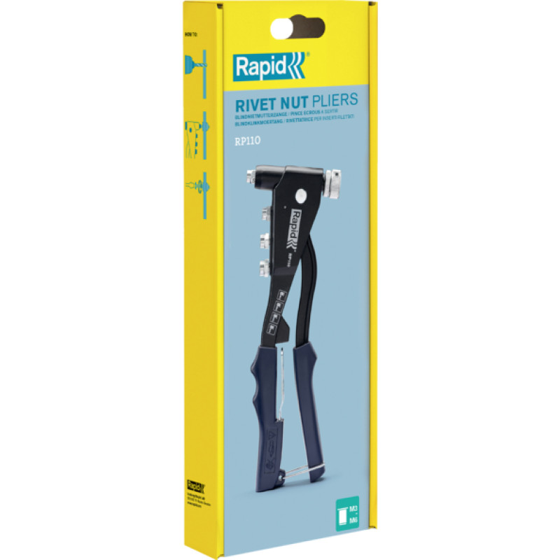 Rapid Vītņu kniežu kniedētājs RP110, Rapid