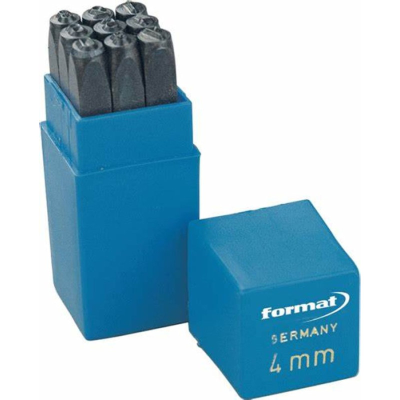Ciparsišu komplekts 4mm SH 9-daļīgs #97200004 - gab.
