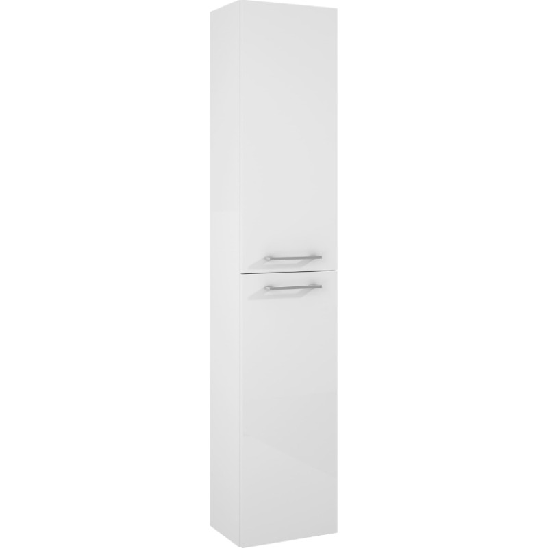 Jika augstais skapis Ponta, 300x236 mm, h=1500 mm, 2D, balts