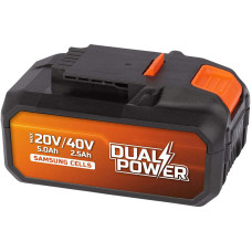Powerplus Akumulators 20V (5.0Ah) vai 40V (2.5Ah) POWDP9037 POWERPLUS
