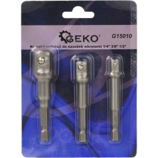 Geko Uzgaļu adapteru komplekts (3gab.) 1/2