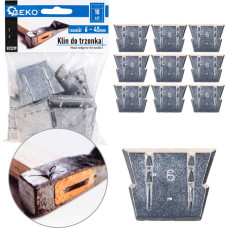 Geko Ķīlis kātam, metāla, 6 mm, 10 gab., G72219, GEKO