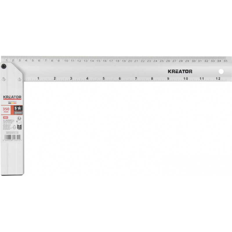 Kreator Galdnieka leņķis KREATOR KRTH70502 350mm alumīnijs