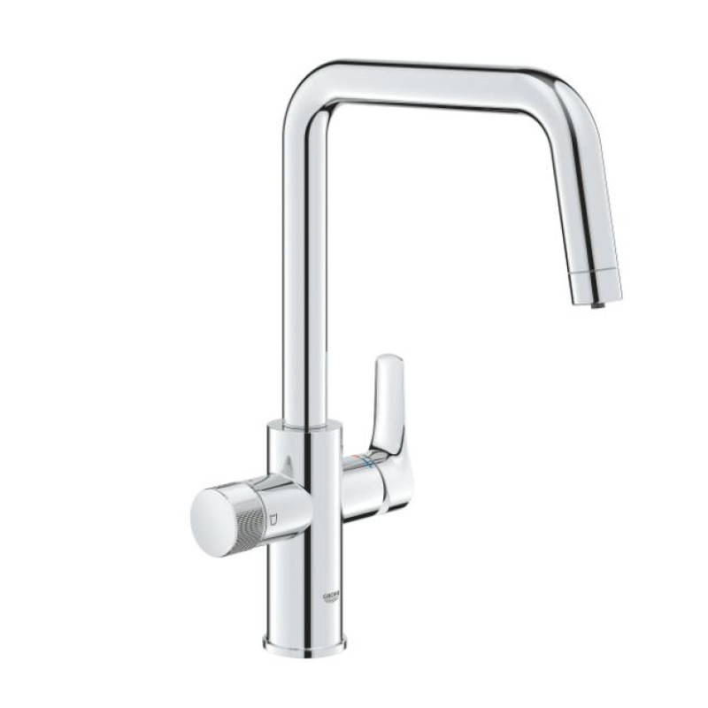 Grohe virtuves izlietnes maisītājs ar filtra funkciju Grohe Blue Pure Eurosmart, hroms
