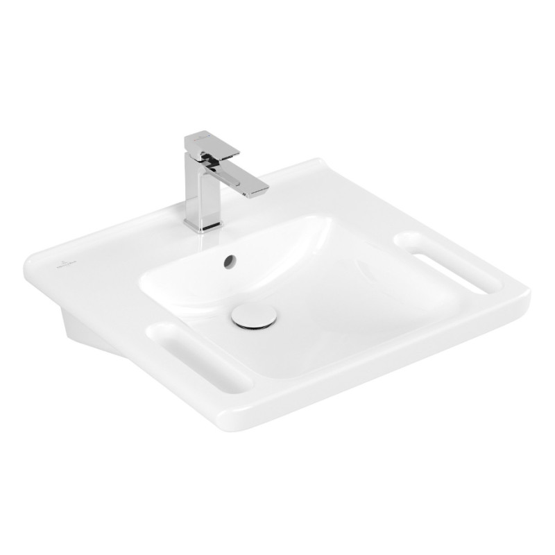 Villeroy & Boch izlietne ViCare, 600x550 mm, balta