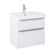 Jika izlietnes skapītis ar izlietni Pure, 625x440 mm, h=540 mm, 2A, spīdīgs balts