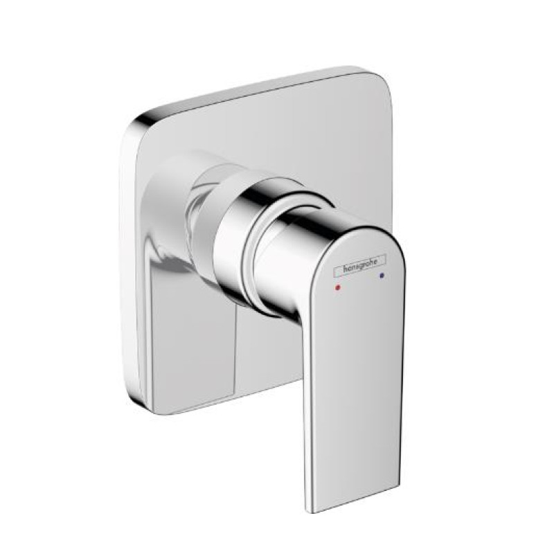 Hansgrohe iebūvējamā dušas maisītāja Vernis Shape virsapmetuma daļa, hroms