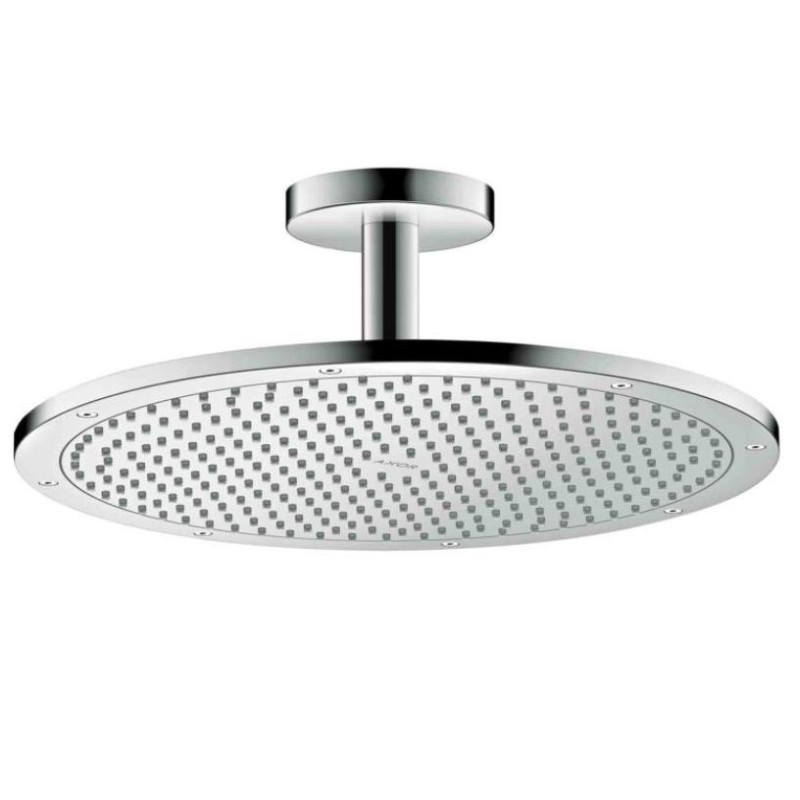 Hansgrohe dušas galva ar turētāju Axor ShowerSolutions 350 1jet, no griestiem, hroms