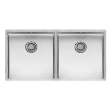 Reginox virtuves izlietne New York 40x40+40x40 (L), dubultā, 860x440 mm