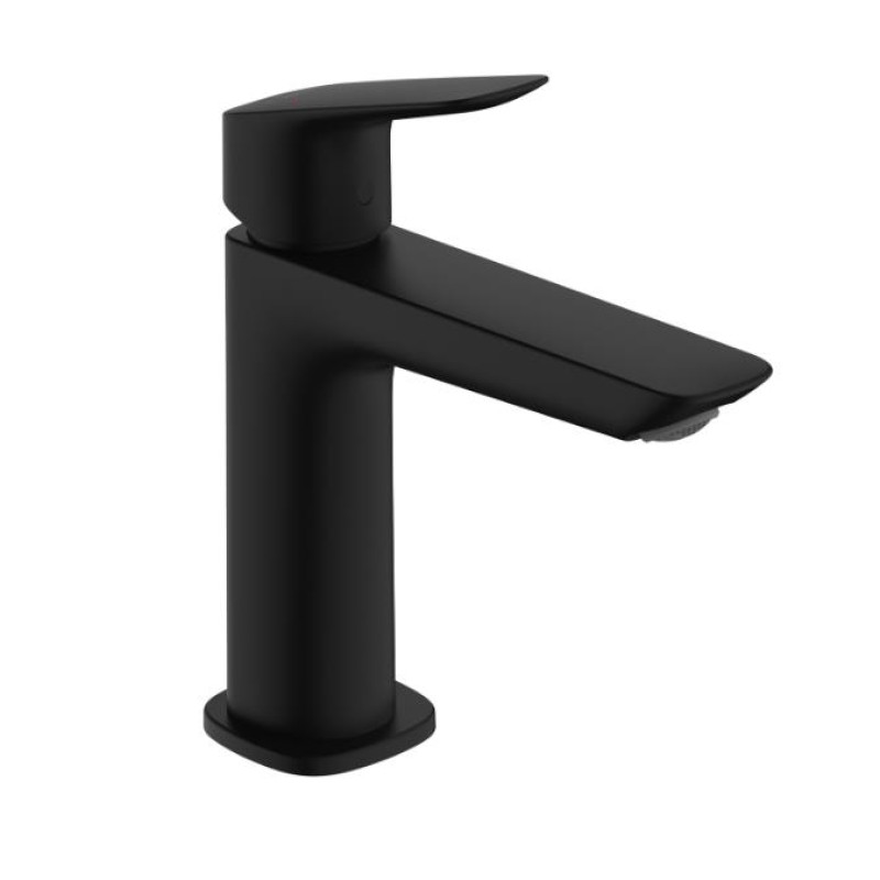 Hansgrohe izlietnes maisītājs Logis 110 Fine, ar push-open, matēts melns