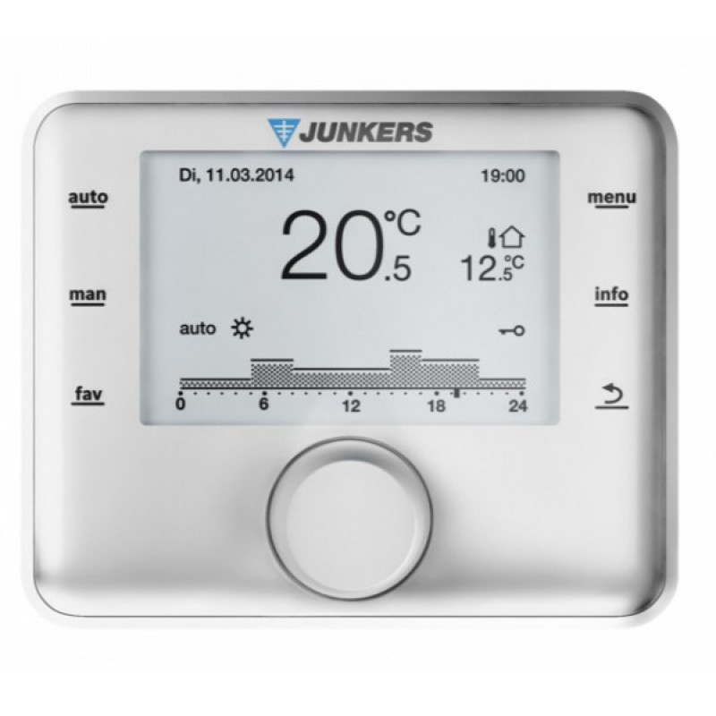 Bosch CW400 programmējams āra temperatūras vadīts regulators