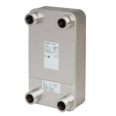 Danfoss mikroplākšņu siltummainis, XB52M-1, plākšņu skaits: 30, CU+
