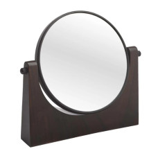 Aquanova kosmētiskais spogulis Ebony, d=175 mm, uz virsmas, pecan