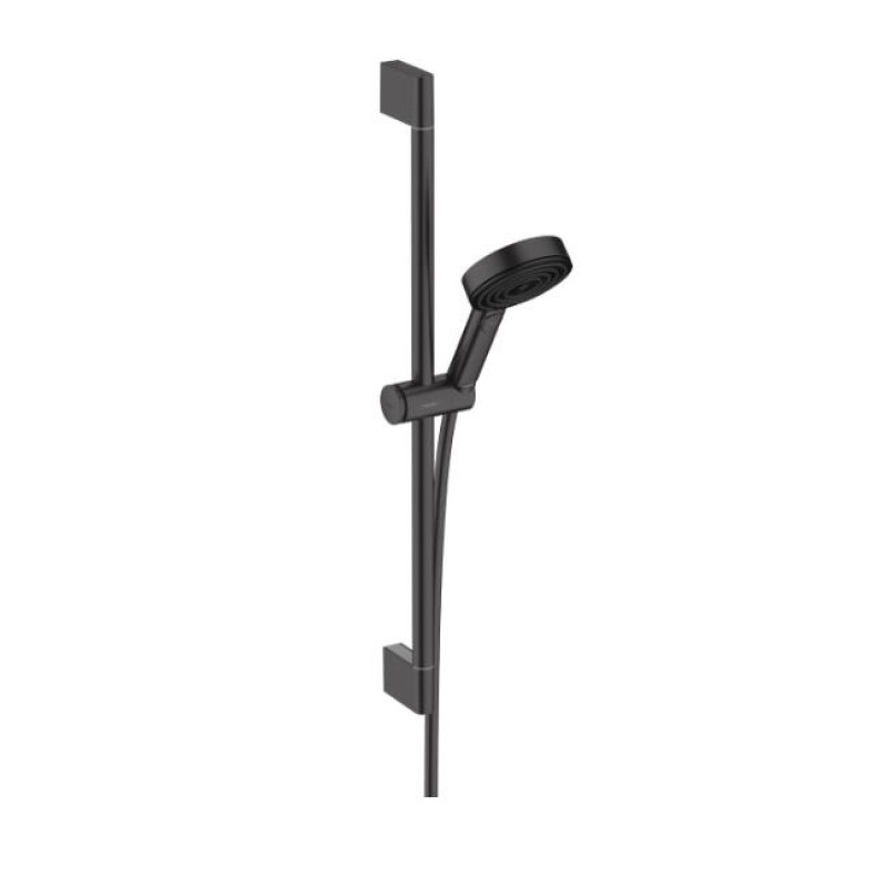 Hansgrohe dušas komplekts Pulsify Select 105 3jet Relaxation, 650/1600 mm, EcoSmart, matēts melns