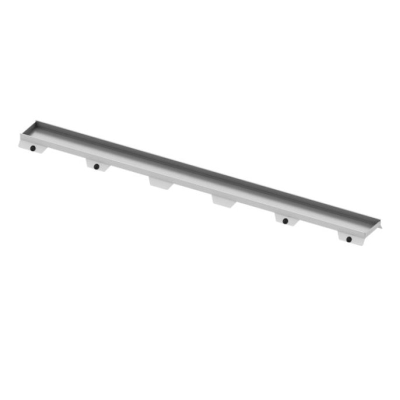 Tece flīžu ieklāšanas pamatne TECEdrainline Plate II, 1500 mm, taisnā, pulēts nerūsējošais tērauds