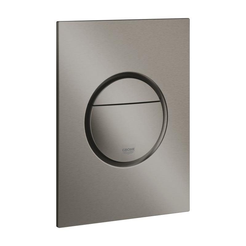 Grohe taustiņš Nova Cosmo duo, 130x172 mm, vertikāls, brushed hard graphite