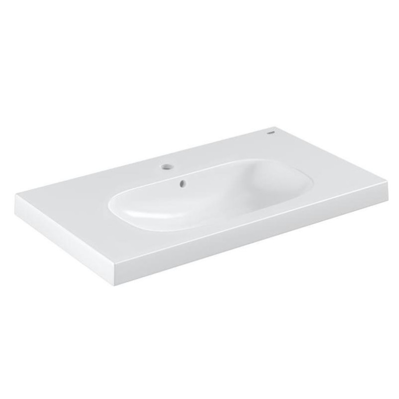 Grohe izlietne EuroCeramic, 800x460 mm, uz mēbeles, balta