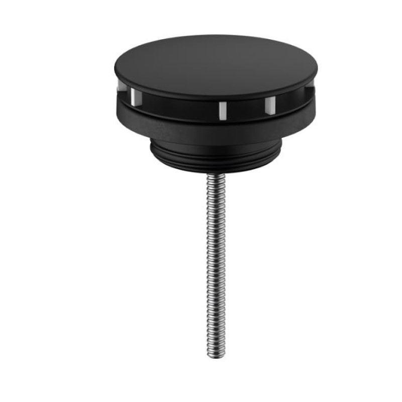 Hansgrohe izplūde ar dekoratīvo vāciņu, matēta melna