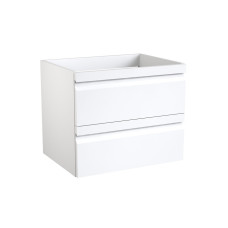 Kame izlietnes skapītis Terra, 590x450 mm, h=500 mm, 2A, spīdīgi balts