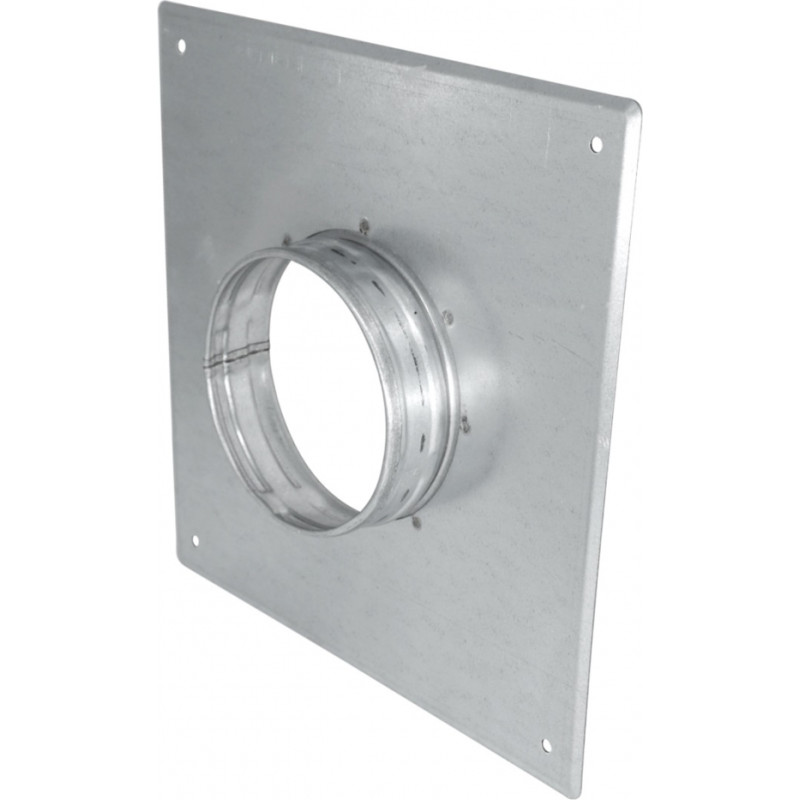Europlast metāla ventilācijas adapteris, Ø80mm, bez gumijas