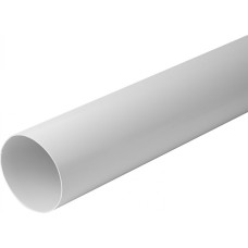 Europlast apaļais kanāls plastmasas, Ø125mm, 1.5m