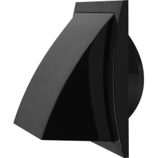 Europlast reste plastmasas, 148x153mm, Ø100mm, arēja, ar pretvārstu, melna