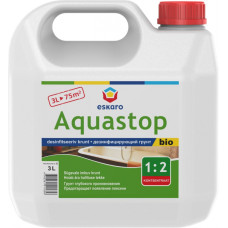 Eskaro Aquastop Bio Ūdenī šķīstošs grunts-koncentrāts mitrām telpām, 3L