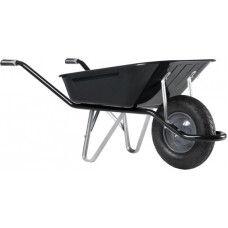 Haemmerlin Cargo Excel Ķerra, pildīts ritenis, cinkota,  Melna 100L