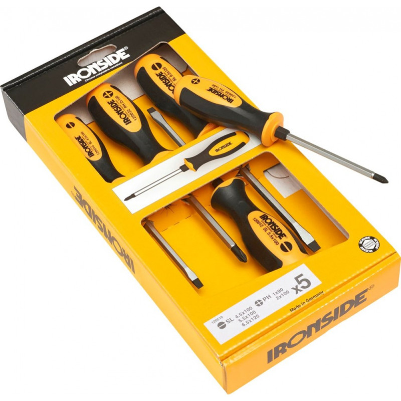 Ironside Skrūvgriežņu komplekts Ironside SL;PH 5 gab. - gab.