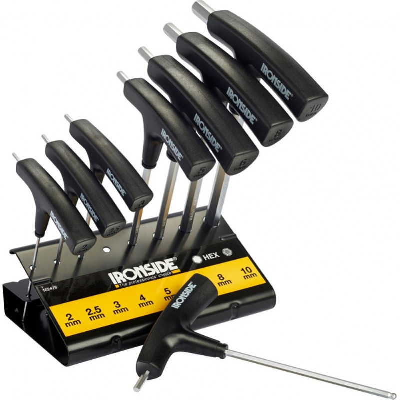Ironside Seškantu komplekts Ironside T-HEX 2-10mm 8gab. - gab.