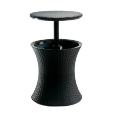 Dārza bārs Keter Cool Bar Rattan, pelēks / gab