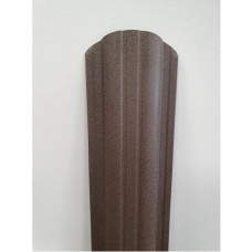 Profilēta metāla žoga štaketas POLO PMx2 RAL8019 (Pelēki Brūna) 1500mm / gab