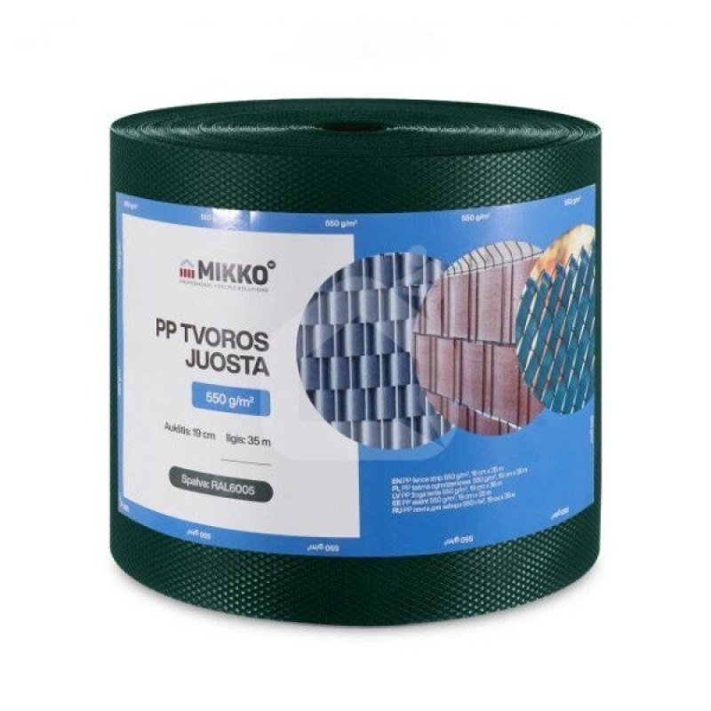 Žoga lamile MIKKO 0,19x35m, zaļa / gab