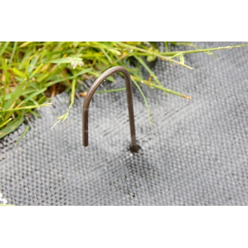 J veida metāla naglas agroplēves stiprināšanai 15cm (10 gab/iepak) / gab