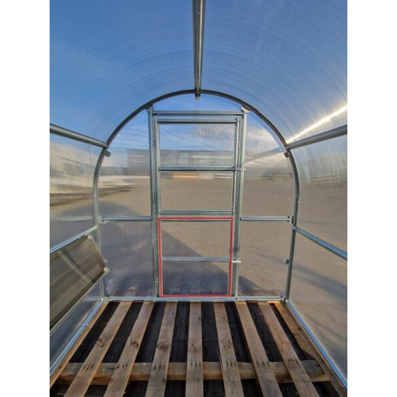 Papildus durvis siltumnīcai Klasika SLIM 93 x 71,5 cm, bez pārklājumu; / gab