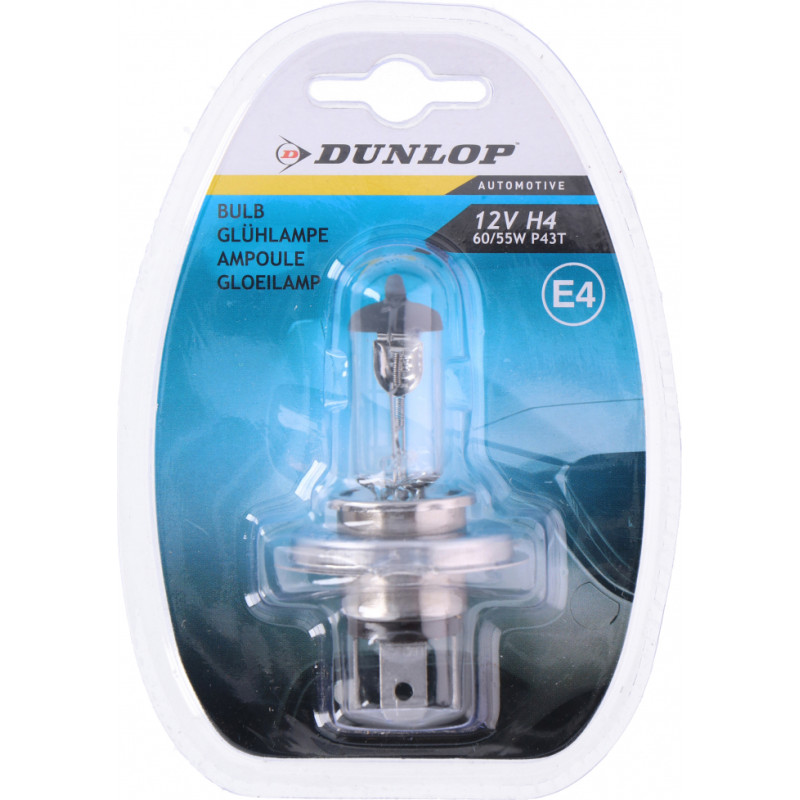 Dunlop Auto gaismas 12V H4 60/55W