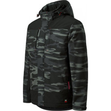 Rimeck Jaka Softshell Vertex Camo pelēka komuflāža S