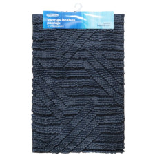 Baltic Aqua Vannas istabas paklājiņš 50x80cm Square, pelēks