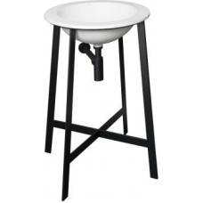 PAA konsole Round Plus, h=865 mm, matēta melna