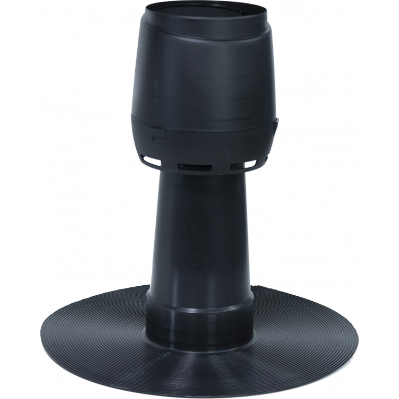 Vilpe Alipai D110 aerators lēzenajiem jumtiem, melns (11 gab)