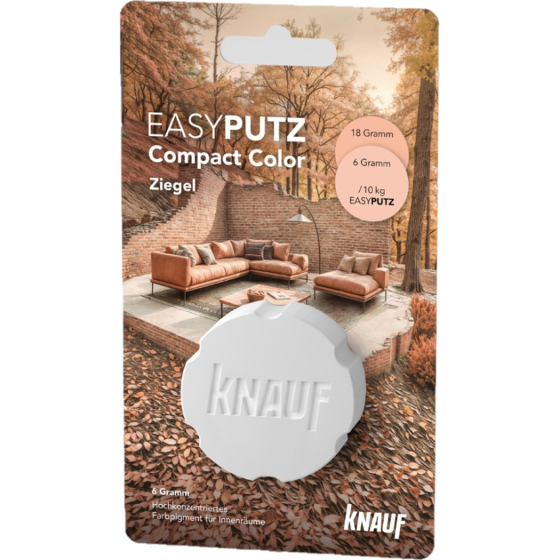 Knauf Compact Color Granulēts krāsas pigments, mūra sarkans, 6g