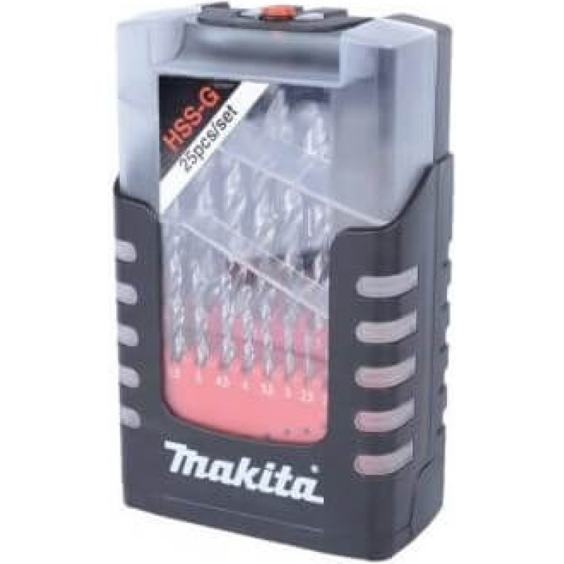 Makita Accessories Urbju komplekts 1–13mm metālam HSS-G (25 gab.) MAKITA D-50457