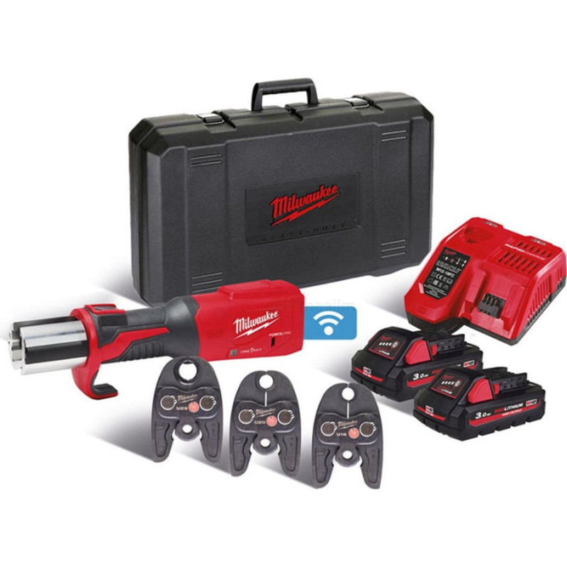 Milwaukee Cauruļu savienotājs M18 ONEBLHPT-302C U-SET 4933478309 Milwaukee - gab.