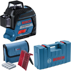 Bosch Trīsstaru lāzerlīmeņradis Bosch GLL 3-80 (ar koferi) Bosch PRO 0601063S00 (GLL 3-80 P, GLL 2-80 P - gab.