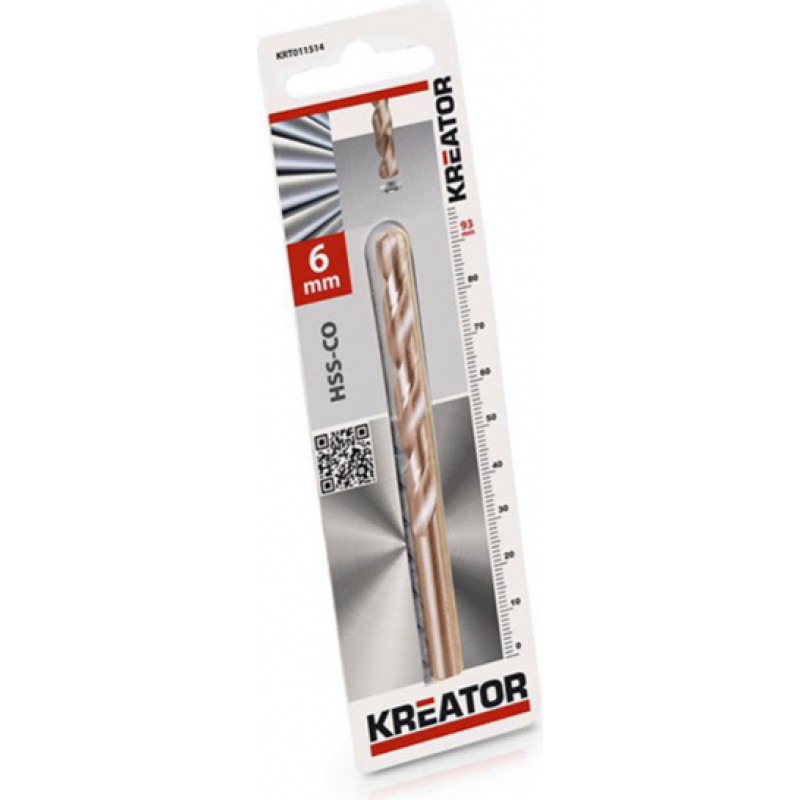 Kreator Urbis kobalta, metālam 6x93mm KRT011514 KREATOR