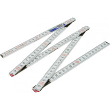 Geko Saliekams koka lineāls 1m, 5 sekcijas, G29051, GEKO