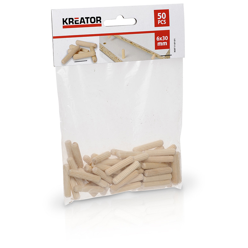 Kreator Koka tapas 6x30mm (50gab.) Kreator